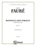Romance sans paroles (Kalmus Edition)