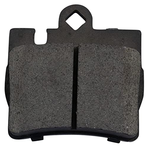 Image of TRQ Rear Brake Pad and Rotor Set Ceramic Compatible with 2000-2002 Mercedes-Benz CL500 S430 S500