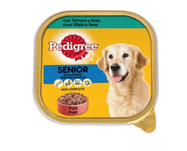 Pedigree-feuchter Lebensmittelschlauch für Erwachsene Hunde, Kalbfleischgeschmack und Vögel (20 x 300g Packung)