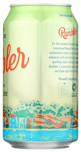 Image of Rambler, Lemon Lime Sparkling Water, 12 Fl Oz