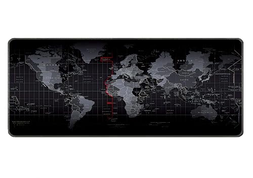 Ya en mundofriki.es: XXL Alfombrilla de Ratón para Juegos, 800x300x3mm Tapete de Escritorio Extendida, Estera de Ordenador de Gran Tamaño, Grande Gaming Mouse Pad con Base de Antideslizante para Oficinas/Hogares (D)