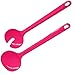 Produktbild FACKELMANN Salatbesteck, Kunststoff, pink, 29.5 x 8,2 x 2,6 cm