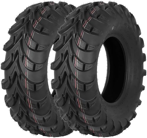 WEIZE ATV UTV Tires 25x8-12, Off-Road Tires All-Terrain 6PR, Max Load 467LBS,...