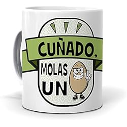 mundohuevo Taza Cuñado, molas un huevo
