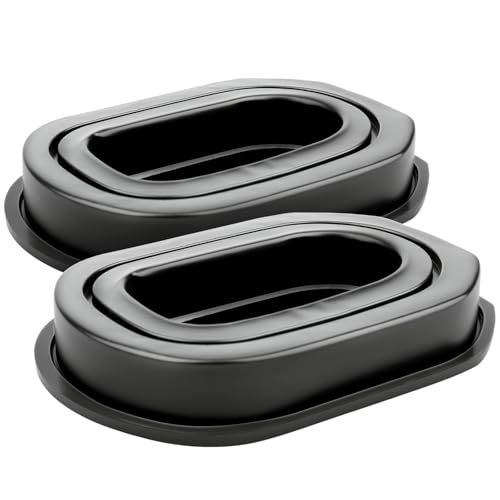 Upgraded Gel Ear Pads for Walker's Razor Earmuffs, Comfortable and Soft Replacement Gel Ear Cups with Sealed Bottom Shell
