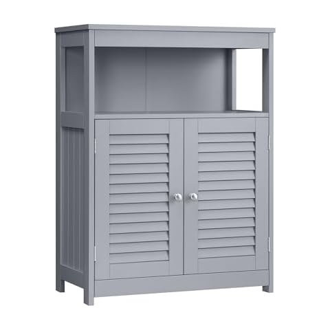 VASAGLE Dove Gray Bathroom Cabinet Cover