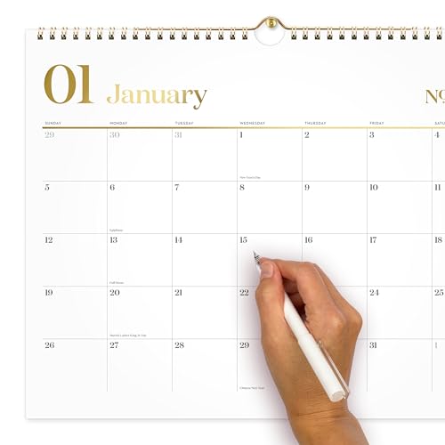 Cambridge 2025 Wall Calendar, Monthly, 15" x 12", Medium, WorkStyle, White (1606-707-25) - Thumbnail 5