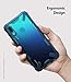 Ringke Fusion-X Compatible with Huawei P Smart 2019 Case, Built in Dot Matrix Rear PC Anti-Cling Renovated Bumper Military Drop Tested Defense Double Protection Cover for P Smart 2019 - Space Blue