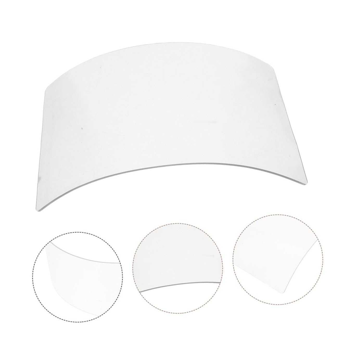 Mask Welding Lenses Industry Sanding Sandblaster Film Safety Shield Sandblasting Hood Lens Welding Caps Sandblasting Hood Transparent