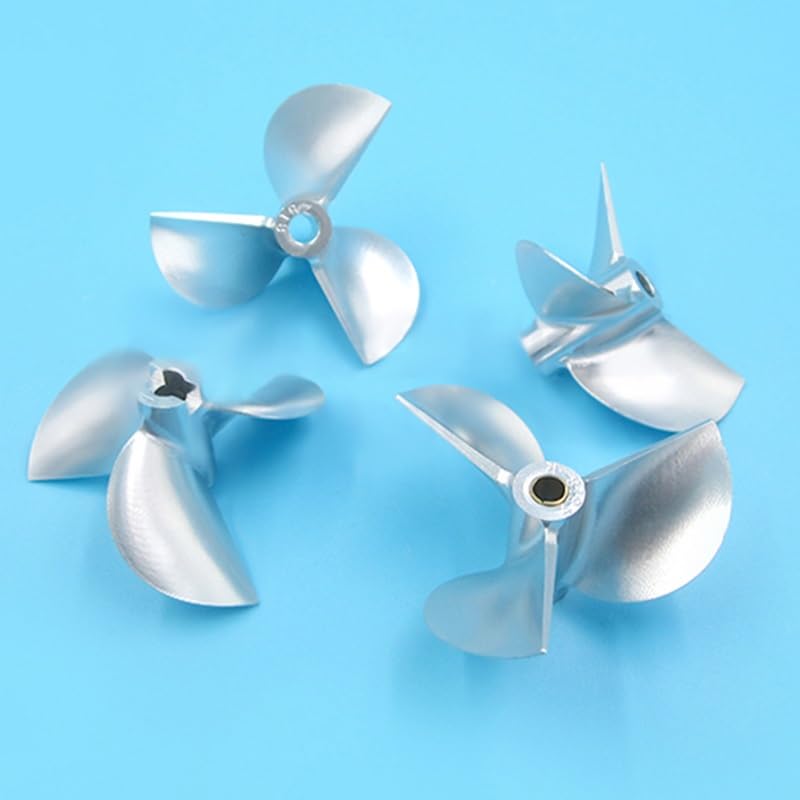 Hélice de vitesse 3 pales en aluminium 40mm / axe 4.76mm - Pièces