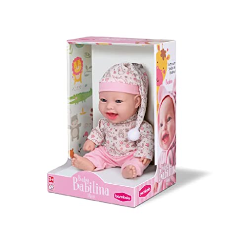 Bambola Boneca Baby Babilina Mini Soninho 23cm