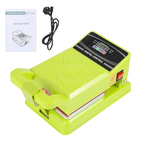 QLXYYFC 15x15cm Heat Transfer Machine Multifunctional Heat Press Machine for T-Shirts