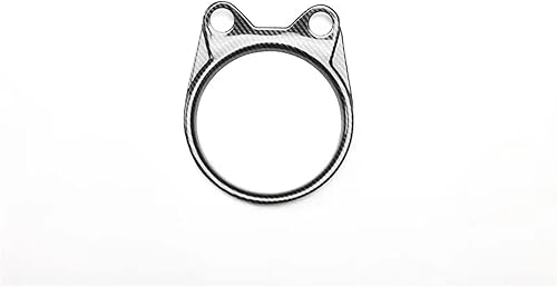 Miniatura 7 de Para Nissan 370Z 2008-2019 1PC Coche Gear Shift Knob Cover Trim Carbon Fiber ABS Car Styling Accesorios