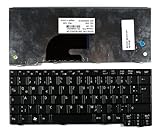 Facile à monter Power4Laptops Allemande Noir Clavier pour Ordinateur Portable (PC) de Remplacement Compatible avec Acer Aspire One D150