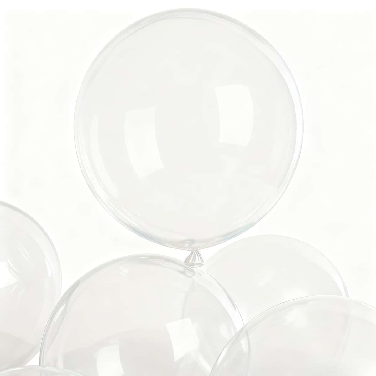 30 Pack Clear Balloons 36 Inch Clear Latex Party Large Balloon Bulk for Various Party Events Decorations