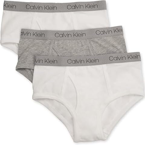Calvin Klein Boys' CORE 3 Pack Briefs Cover