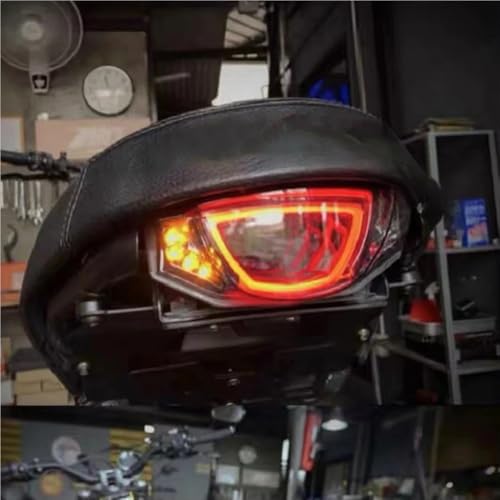 Luces traseras integradas para rutas en Scrambler 400 y 800 4