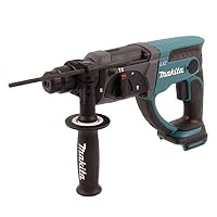Makita Li- Ion Und Bohrhammer, Nur Gehäuse, DHR202Z Blau, Silber – Ansicht 1