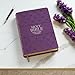 KJV Holy Bible, Super Giant Print Faux Leather Red Letter Edition - Ribbon Marker, King James Version, Purple (KJV Super Giant Print Editions)