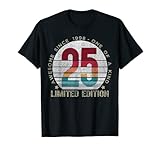 Photo Gallery vintage 1998 25 anni regali edizione limitata 25° compleanno maglietta Photo Gallery vintage 1998 25 anni regali edizione limitata 25° compleanno maglietta