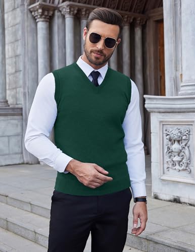 Pull sans manches homme coton léger vert XL pour éviter la chaleur - 3