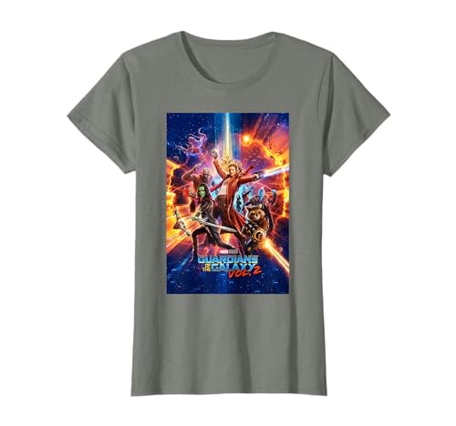 Marvel Les Gardiens de la Galaxie Vol. 2 Poster T-Shirt