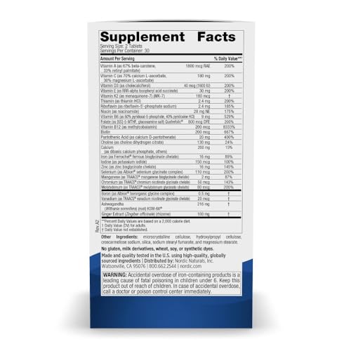 Nordic Naturals Women's Multivitamin - Extra Strength - 60 Tablets - image 2