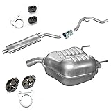 Auspuff Komplett mittel/end Vectra C 1.6i/1.8i 16V 101PS-140PS +Montageware