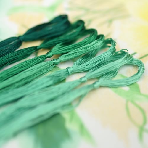 Image of MIINGGUXIUYI Mulberry Silk Floss Embroidery Thread Floss-Cross Stitch Threads China Silk Woven Jewelry Threads DIY Sewing Kits (89)