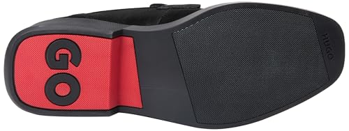 HUGO Men's Modern Moccasin, Black, 62