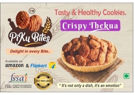 Image of Piku Bites Crispy Thekua (400 gm) ! It's not only a food item, it's an emotion...