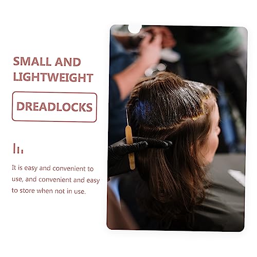 Lurrose 1 Conjunto Kit De Crochê Dreadlock Ganchos De Crochê Domésticos Agulha De Crochê Conjunto De