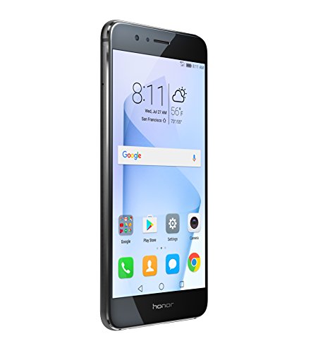 Huawei Honor 8 Unlocked Smartphone 32 GB Dual Camera - US Warranty (Midnight Black)