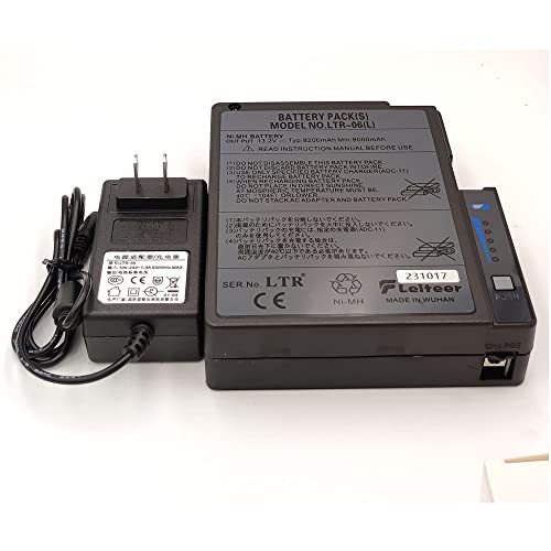 LTR-06 Battery Pack with Charger for Fujikura FSM-50SFSM-50R LTR-06(L) Battery 8200mAh