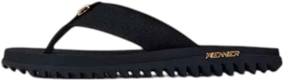 Chinelo Kenner Kivah Cinza e Preto