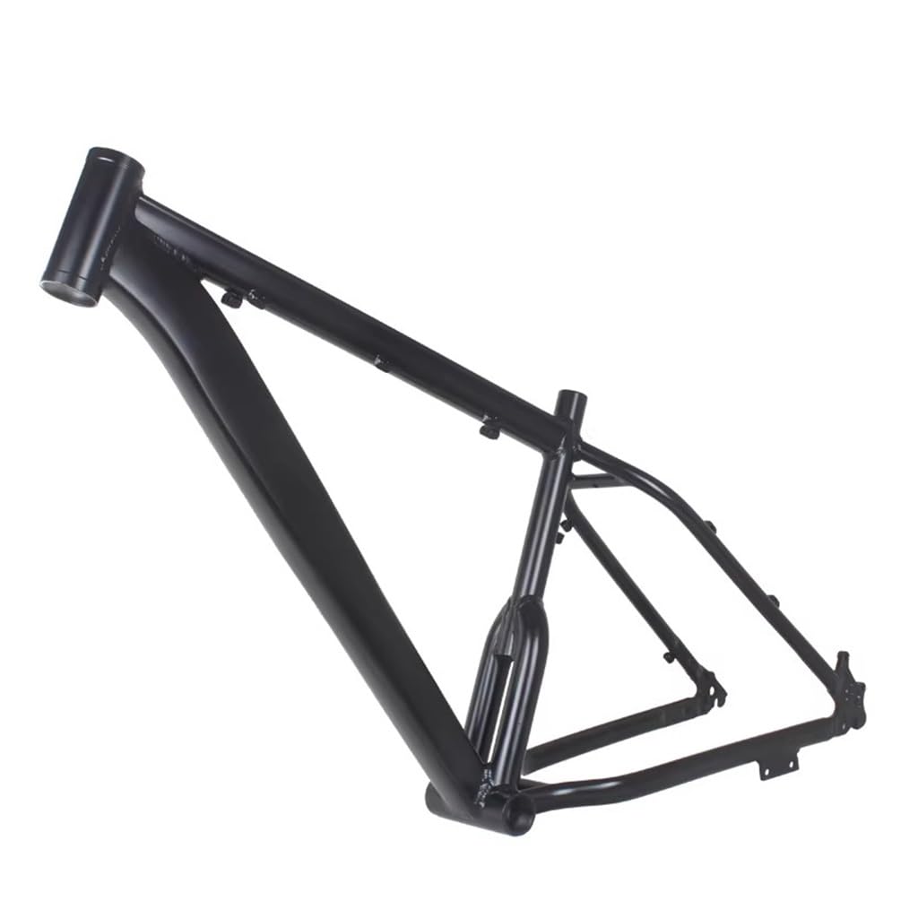 BSFHQS 26er 4.0" Tire Fat Bike Frame 17" Frame Aluminum Alloy Disc Brake Frame 195mm QR For Snow/beach/off-road Mountain Bikes