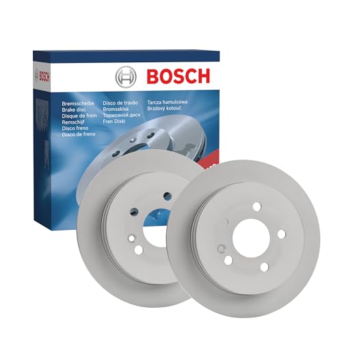 Disques de frein Bosch haute teneur carbone ventilés pour un refroidissement optimal arrière