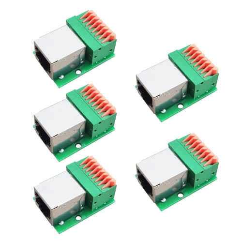 5 RJ45 ڑ[qu[NAEg 8P8C X - 8s A_v^[ NCbNvX^Cv ͂񂾂ȂC^[tF[XRlN^[ PCB{[ht