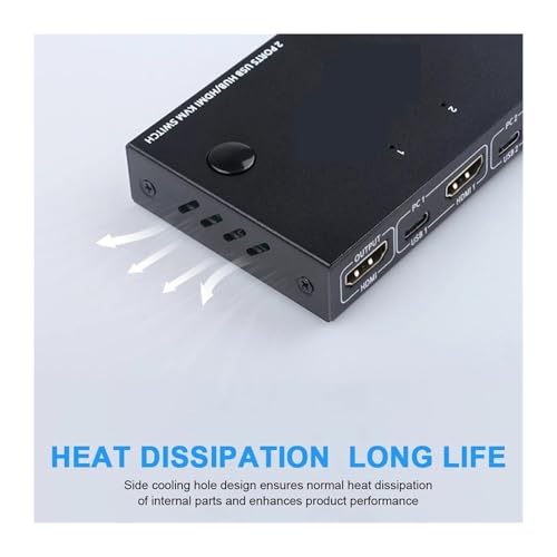 Boîtier de commutation KVM USB pour partager écran clavier souris