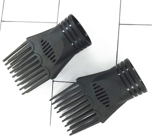 Universal Haartrockner Kamm Düse Kunststoff Friseur Salon Haartrockner Blaskamm Aufsatz Haar Styling Düse Werkzeug Schön und Mode Salon Werkzeug zum Glätten Entwirren Feines lockiges natürliches Haar