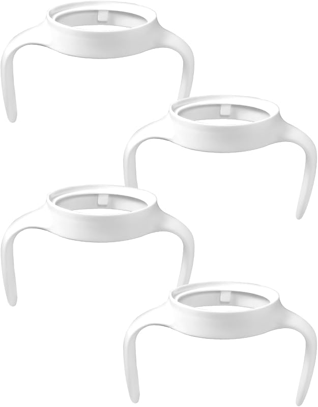 Baby Bottle Handles for Mam Bottle, Bottle Holder for Baby, 4 Count