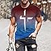 Mens 2025 Casual Fashion Faith Cross Jesus Shirt Plus Size Short Sleeve Crewneck T-Shirt Funny Graphic 3D Printed Christian Religious Bible Tops Wine