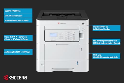 Impresora multifunción KYOCERA 1102YJ3NL0 láser monocromo para oficina moderna 2