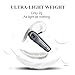 VSuRing Ear Hooks Eartips Kit 360° Rotatable Adjustable Soft Silicone Anti-Slip Sports Clamp Universal Bluetooth Headset Clips Earbuds Replacement for Newbee/Plantronics/TOORUN Black