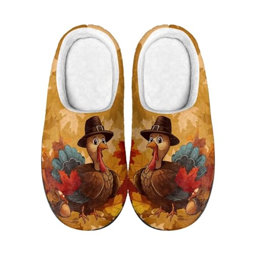 Cozy Slippers for Women - Indoor and Outdoor Cotton Slippers House Shoes with Anti-Skid Sole, Gifts for Women Men2