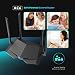 Tenda AC6 Router inalámbrico inteligente de Doble Banda (AC1200, 4 puertos Megabit,...