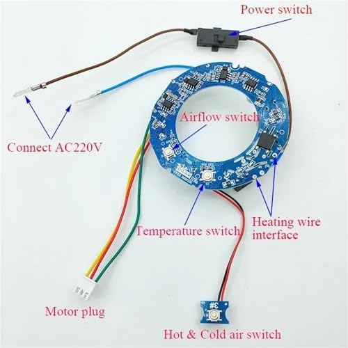 Moteur électrique triphasé 220V pour projets de ventilation haute vitesse - 4