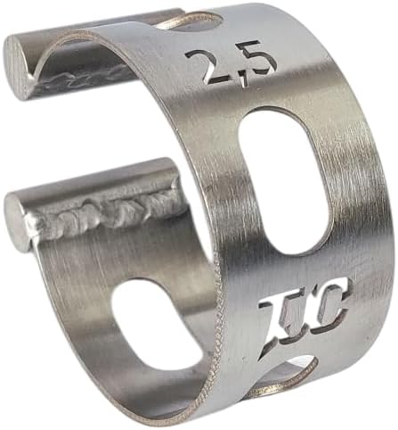2.5" inch Tacking Band Stainless Steel exhaust easy to Clamp-On For Welding Fabrication (63.5mm)