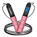 multifun Springseil mit Zähler, Speed Rope Springseil Erwachsene mit Kalorienzähler zum Abnehmen, Fitness Seilspringen mit Kugellager für Anfänger & Fortgeschrittene, Kinder Hüpfseil für Zuhause