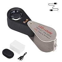 3倍拡大鏡 USB充電式 ホワイト Amazon.co.jp: siawadeky 手持ち拡大鏡 USB充電式 30倍 手持ち
